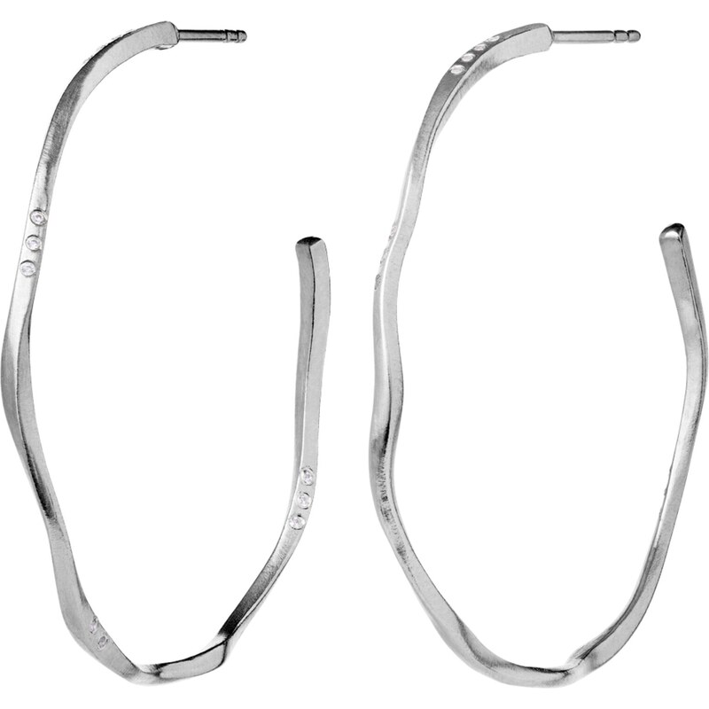 Maanesten Náušnice Echo Grande strieborná 54279231