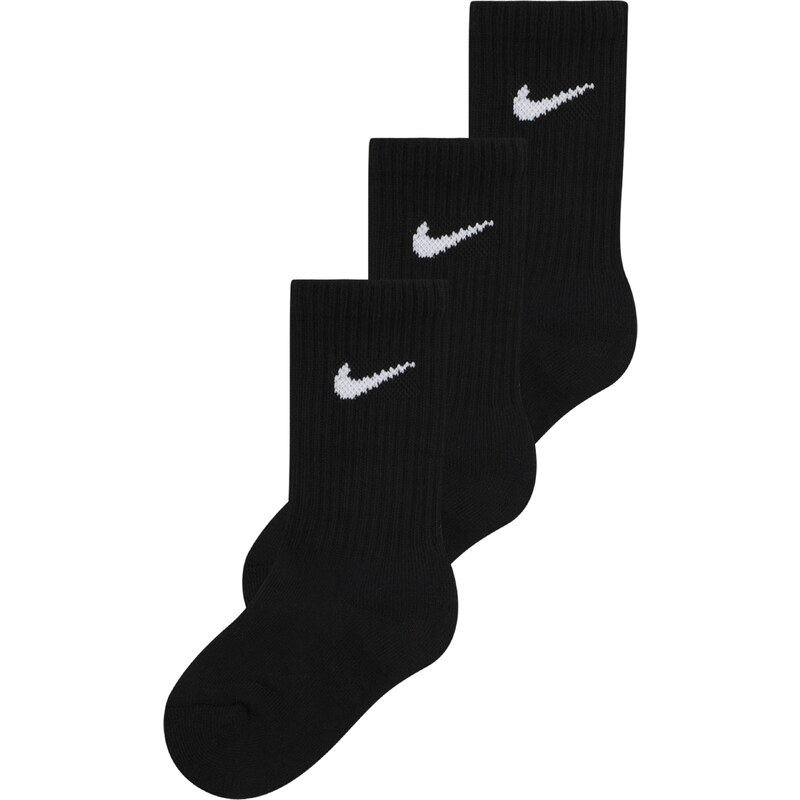 NIKE Športové ponožky CREW čierna / biela 57621876