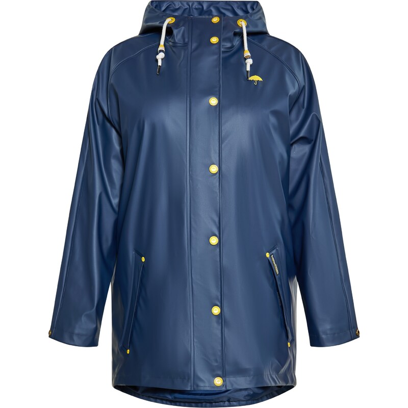 Schmuddelwedda Prechodný kabát námornícka modrá / žltá 54298928