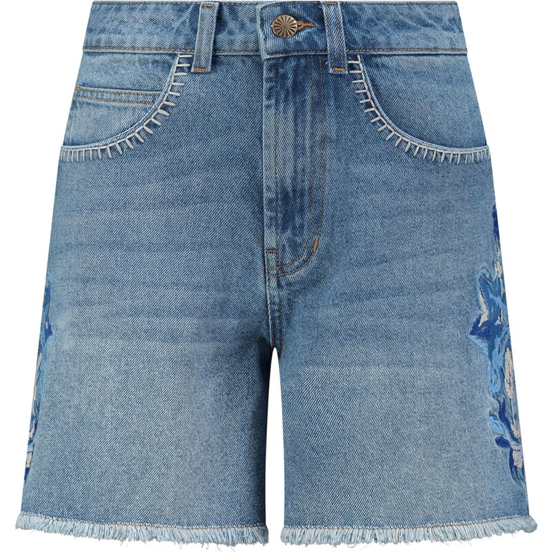 Shiwi Džínsy Chris modrá denim 54324646