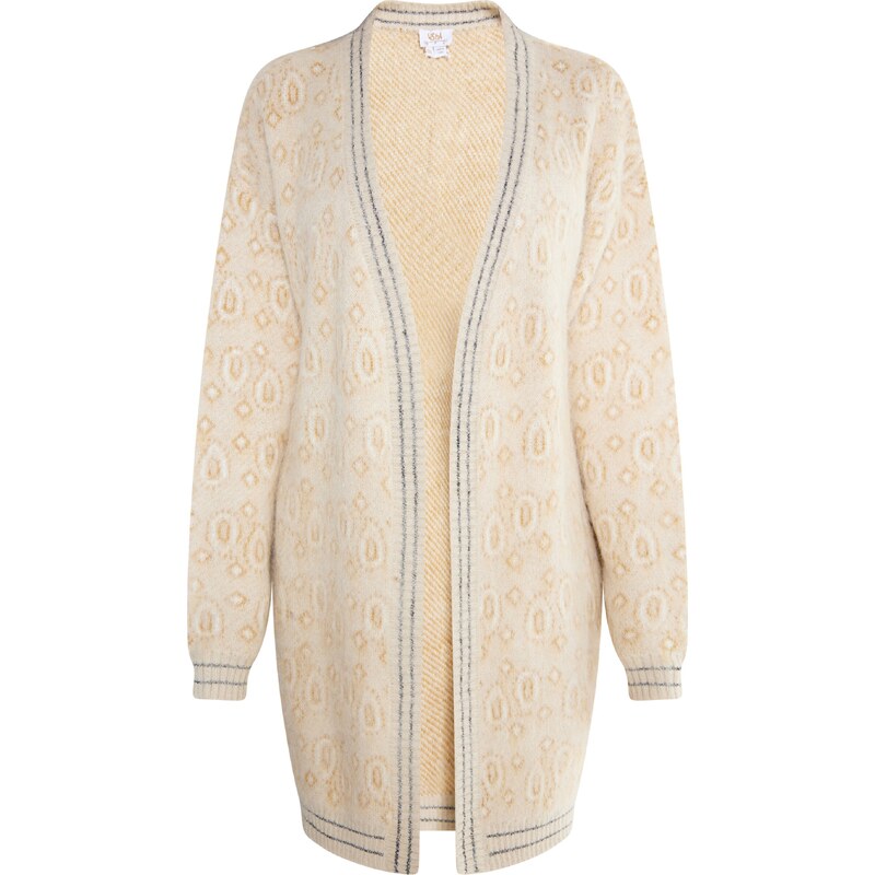 usha FESTIVAL Kardigán Carnea krémová / svetlobéžová / námornícka 54263013