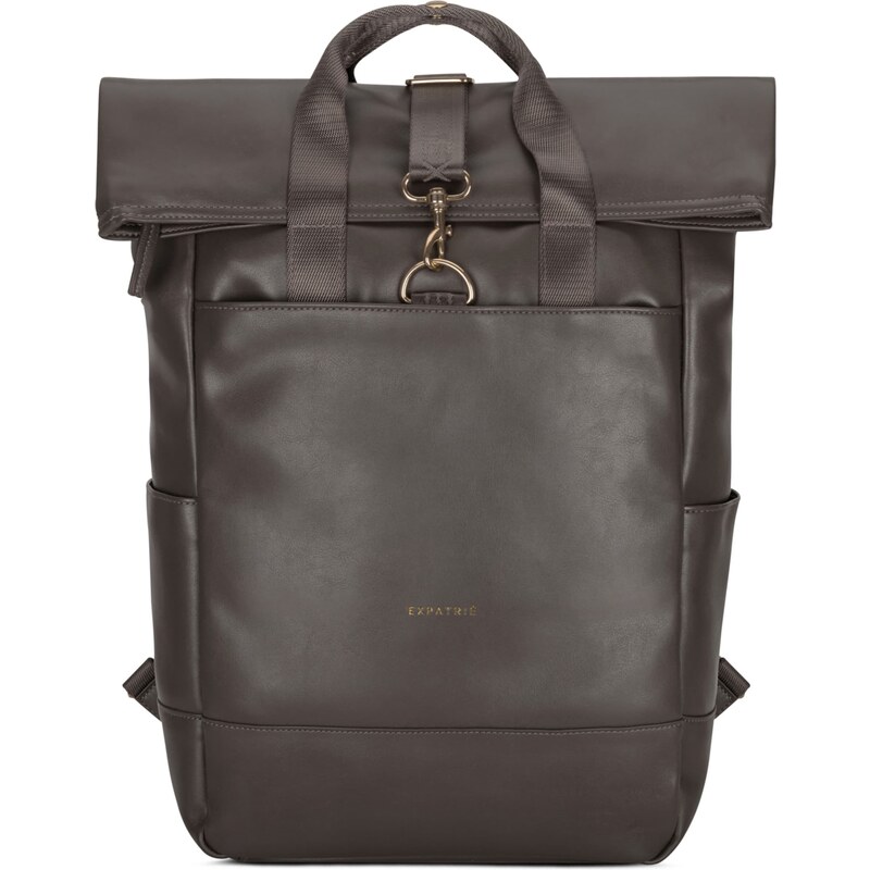 Expatrié Batoh Adele tmavohnedá / zlatá 54309620