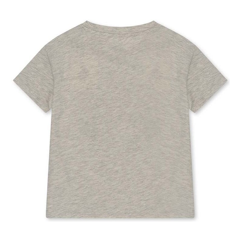 Detské bavlnené tričko Konges Sløjd šedá farba, s potlačou