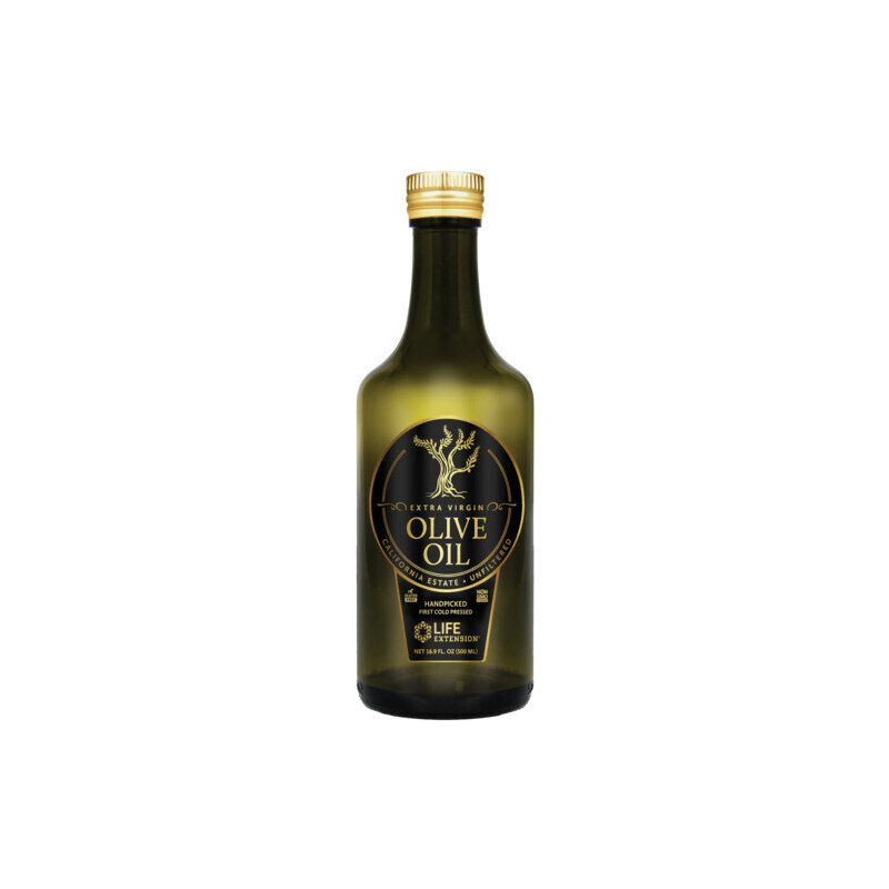 Life Extension California Estate Organic Extra Virgin Olive Oil 500 ml