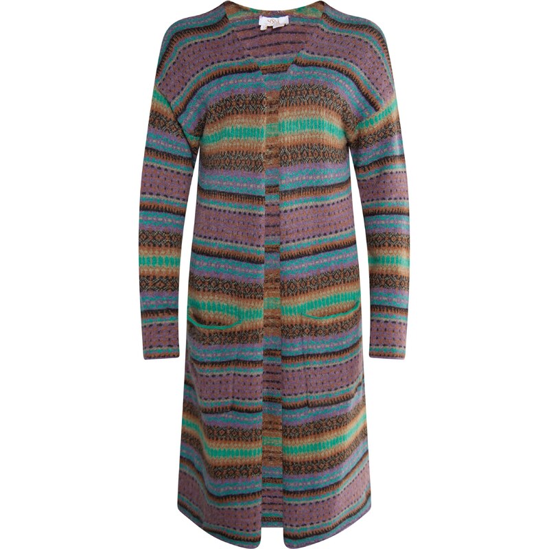 usha FESTIVAL Kardigán Carnea krémová / svetlohnedá / orgovánová / 54270758