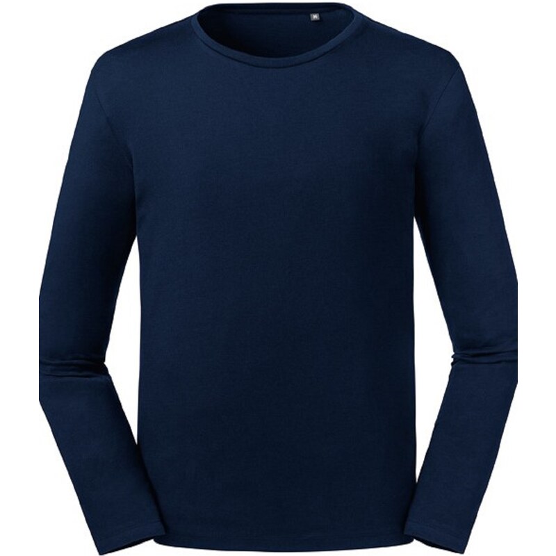 Russell Mens Pure Organic Long Sleeve T-Shirt 53200684