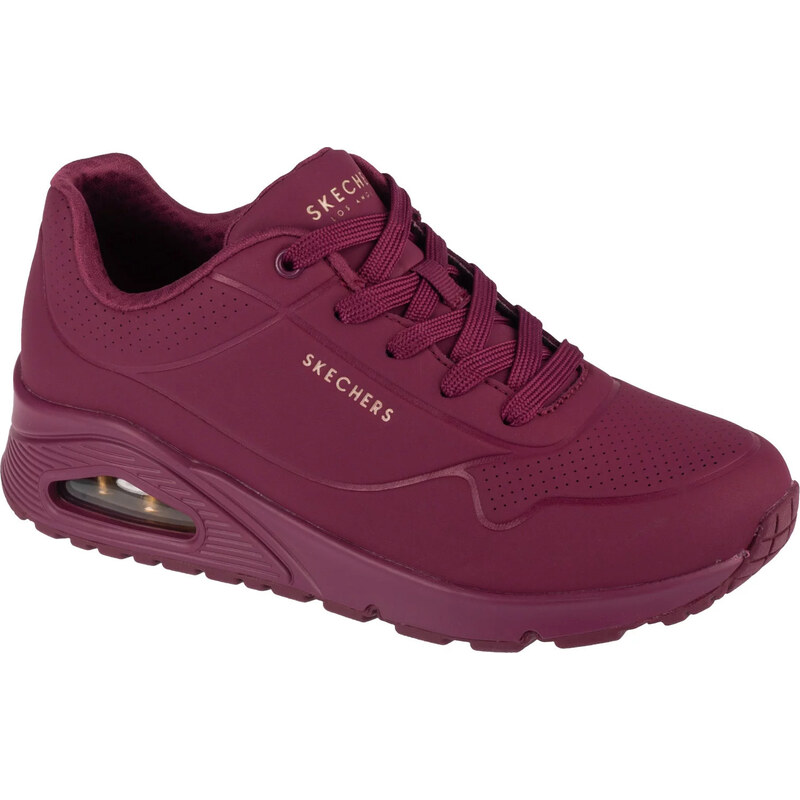 Vínové dámske tenisky Skechers Uno-Stand on Air 73690-PLUM 50271705