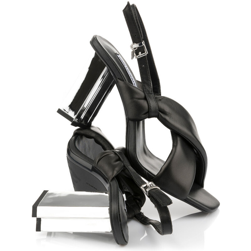 SANDÁLE KARL LAGERFELD KL TOWER KROSS SLING LTHR 50130543