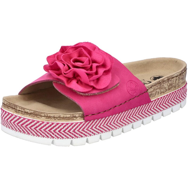 Rieker Šľapky fuksia 50278718