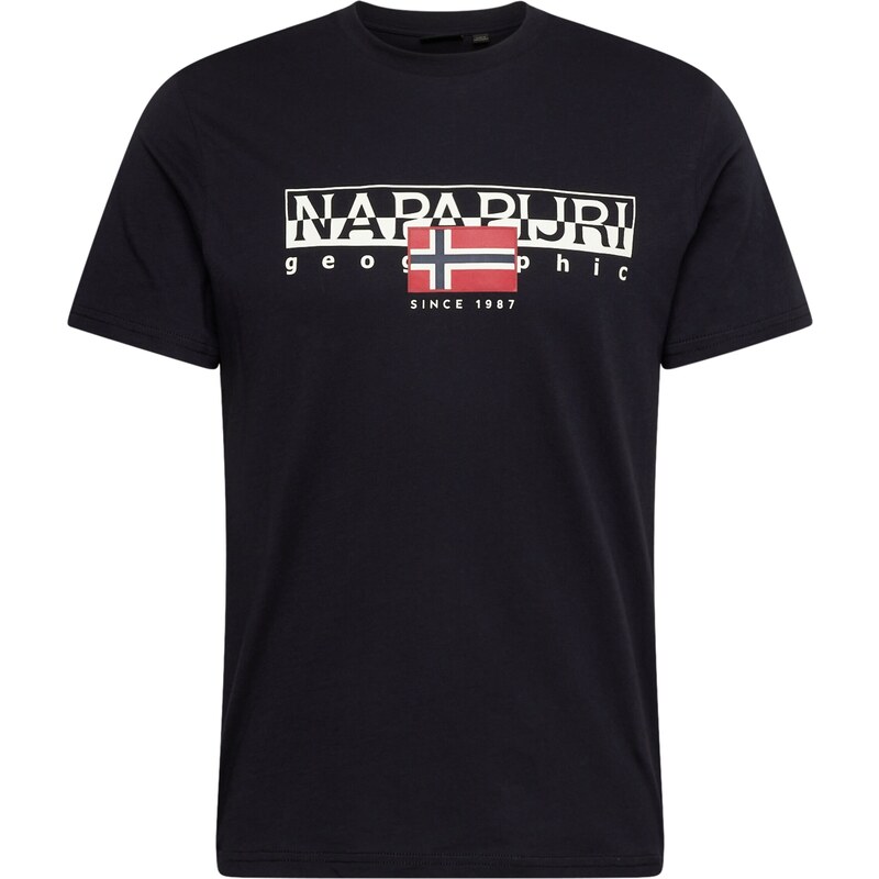 NAPAPIJRI Tričko S-AYLMER čierna 50278802