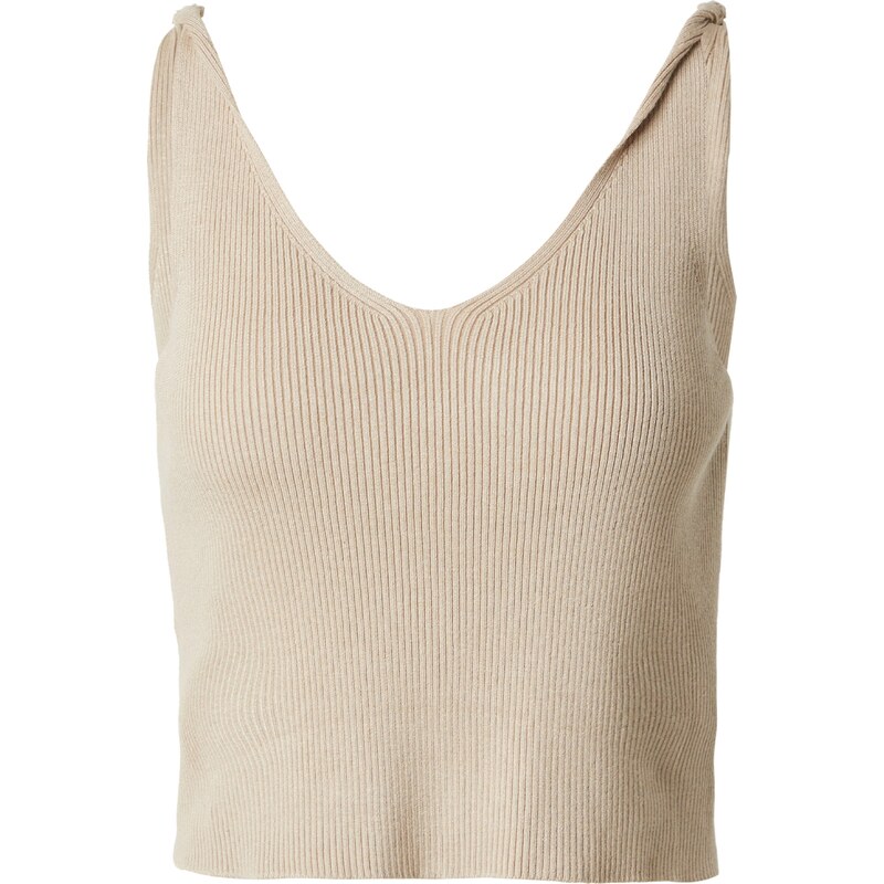 ABOUT YOU x Toni Garrn Vyšívaný top Alexis béžová 50925769