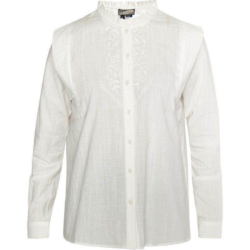 DreiMaster Vintage Blúzka biela ako vlna 65868488