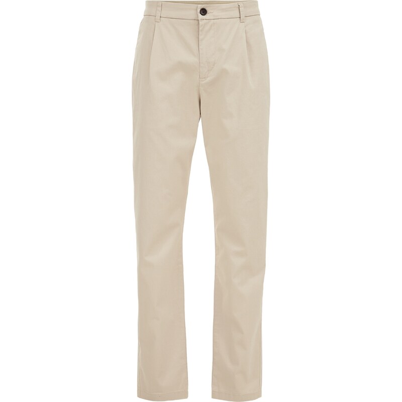 WE Fashion Chino nohavice béžová 54310363