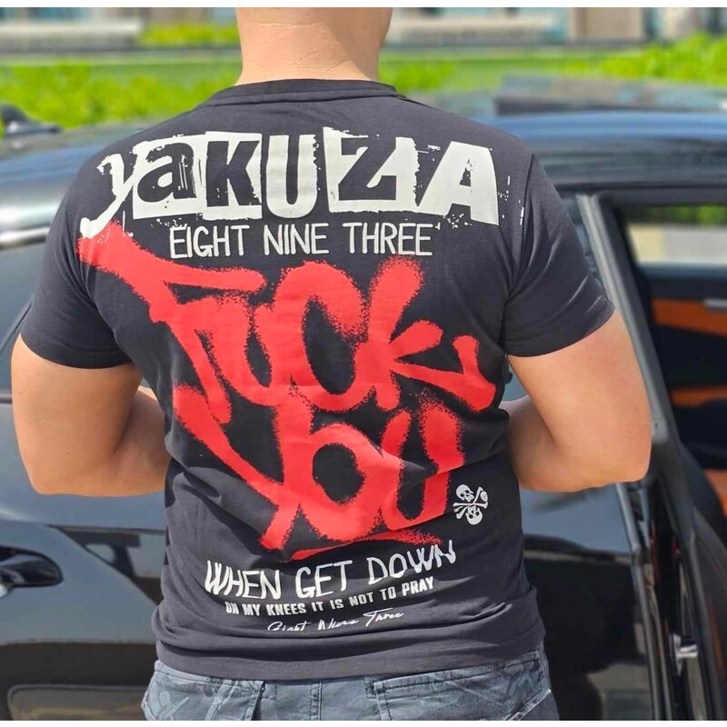 Yakuza tričko pánske FU TSB 23035 black