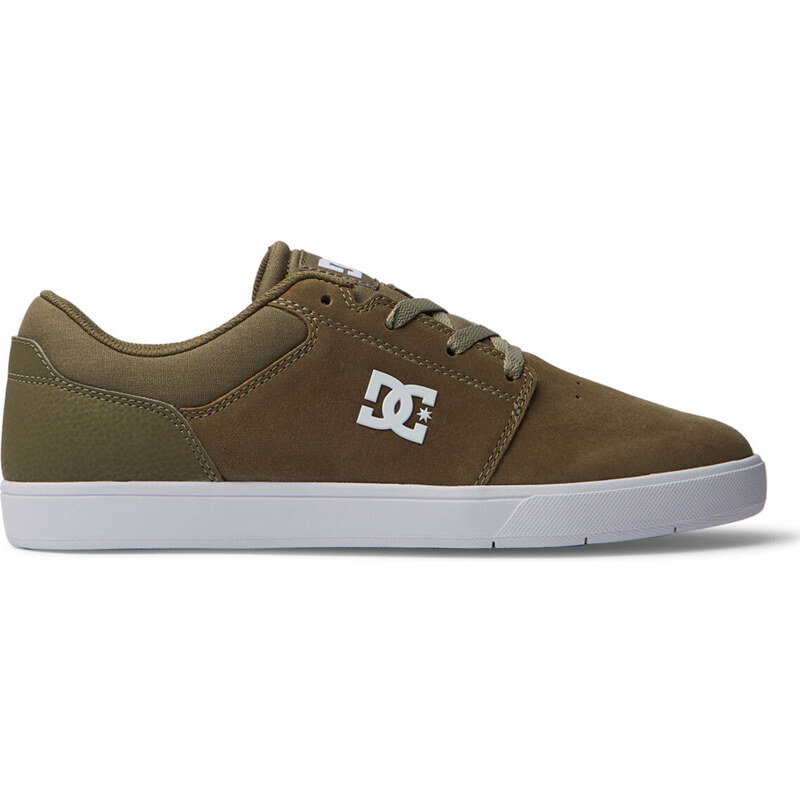DC Shoes Crisis 2 Olive White - Pánske - Tenisky DC Shoes - Hnedé - 66358158