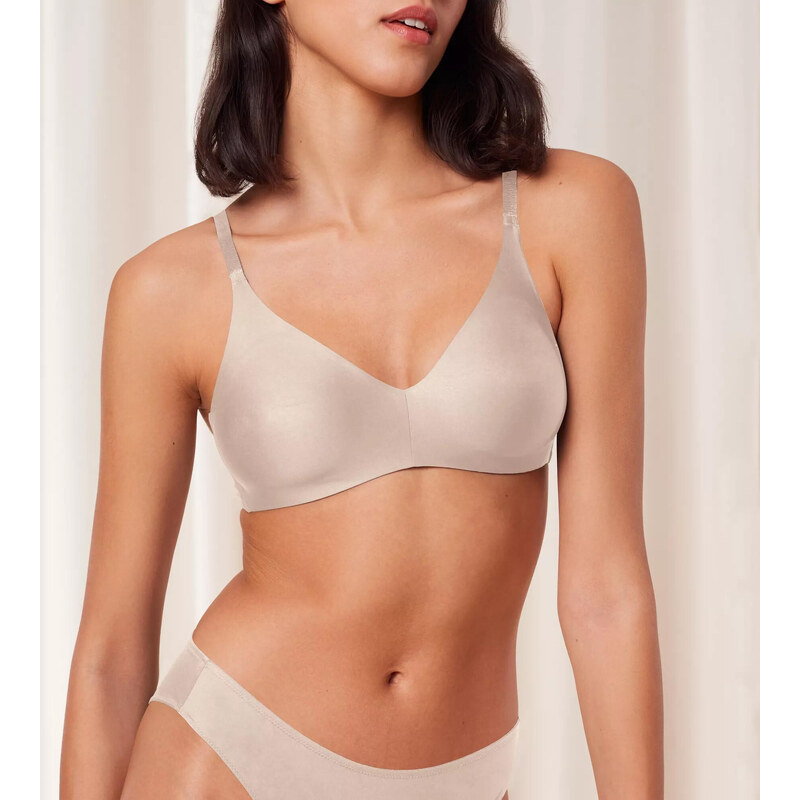 Dámska podprsenka Pure Micro N - BROWN - hnedá 00DL - TRIUMPH 67695244