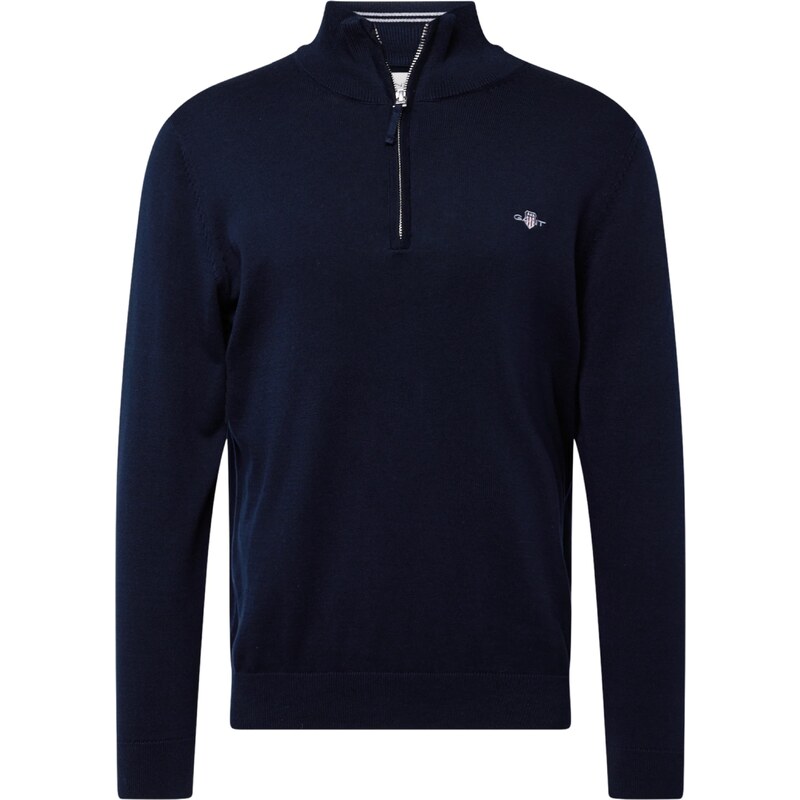 GANT Sveter Classic tmavomodrá / červená / biela 54330208