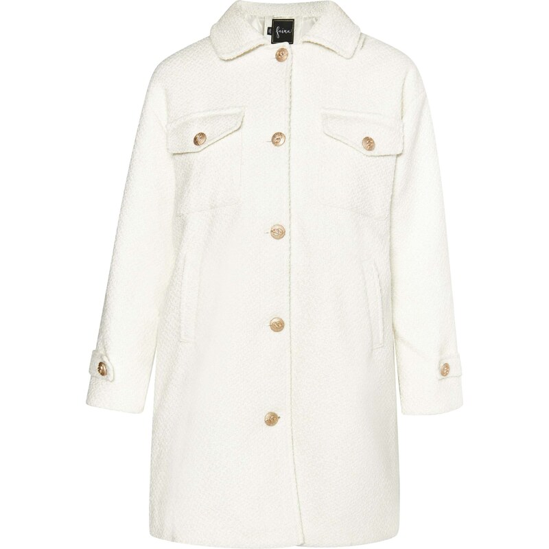 faina Prechodná bunda Nascita biela ako vlna 54253642