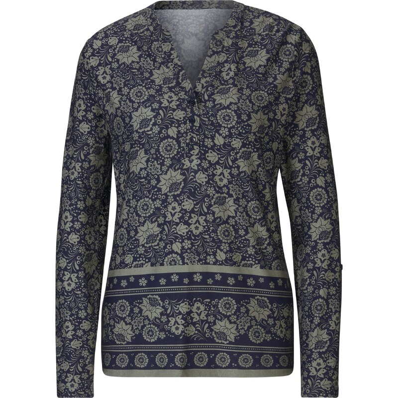 heine Blúzka námornícka modrá / kaki 54269007