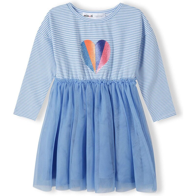 MINOTI Šaty azúrová / tmavomodrá / fialová / oranžová / biela 54280653