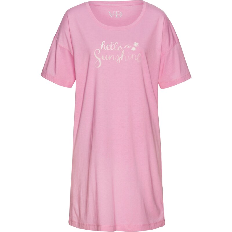 VIVANCE Nočná košieľka Dreams fuksia / biela 54286506