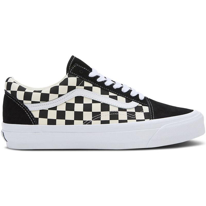 Vans Old Skool 36 LX Checkerboard - Pánske - Tenisky Vans - Čierne - 66358172