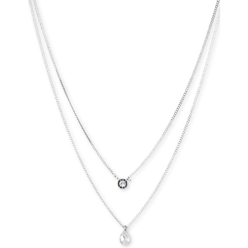 DKNY Retiazka strieborná / priehľadná 54303439