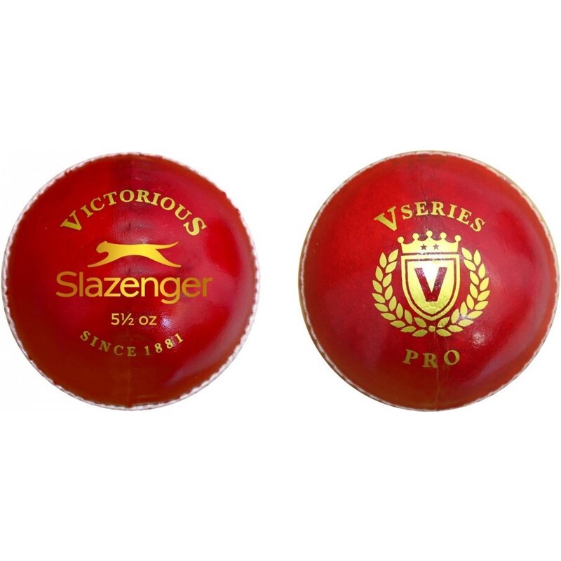 Slazenger Pro Crkt Ball Sn43 Red