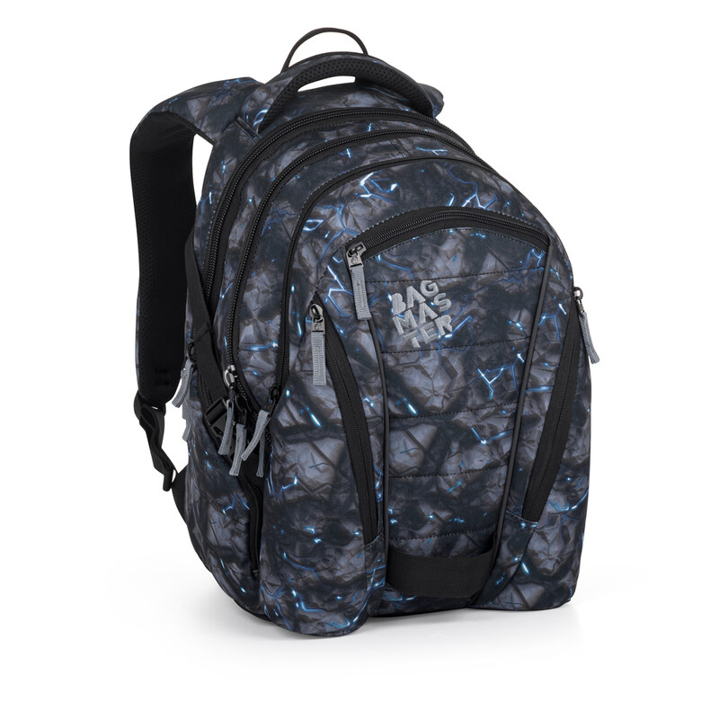 Školský batoh Bagmaster Bag 24 A Grey/Blue 51200135