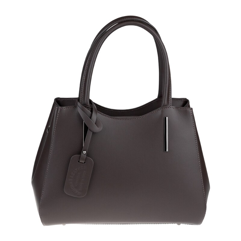 Cafe kožená talianska kabelka Chiara Cafe NovaKabelka.sk 50322332