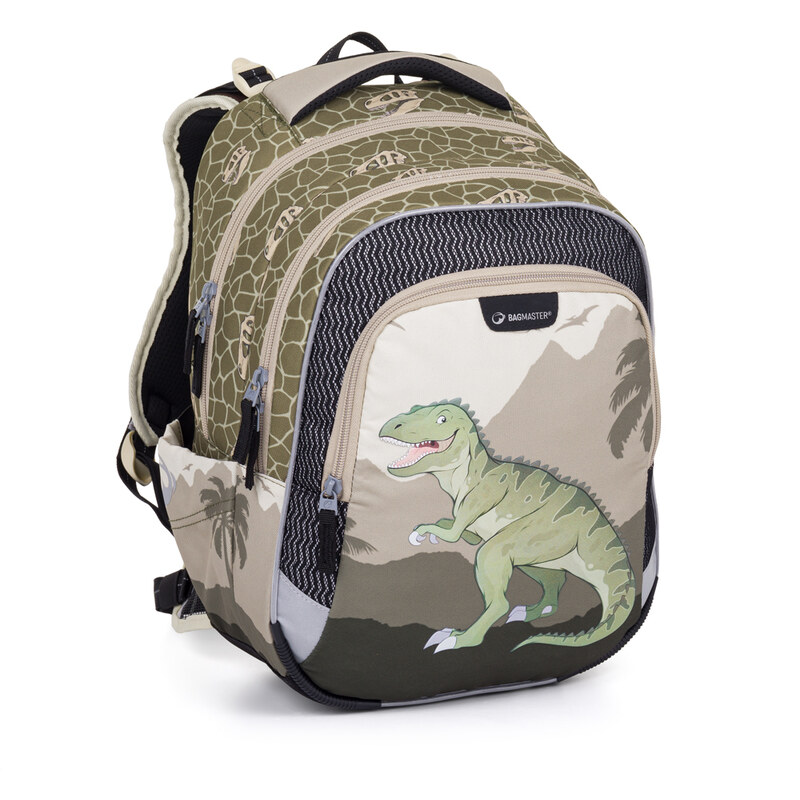 Školský batoh Bagmaster Lumi 24 C Brown/Beige 51503299
