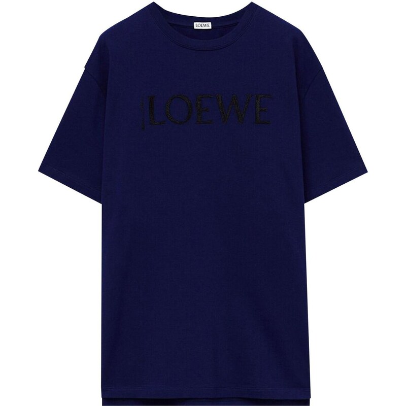 LOEWE Logo Dark Purple tričko 50327145