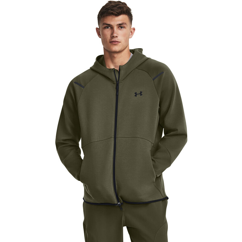 Mikina Under Armour Unstoppable Fleece FZ Green L 54969854