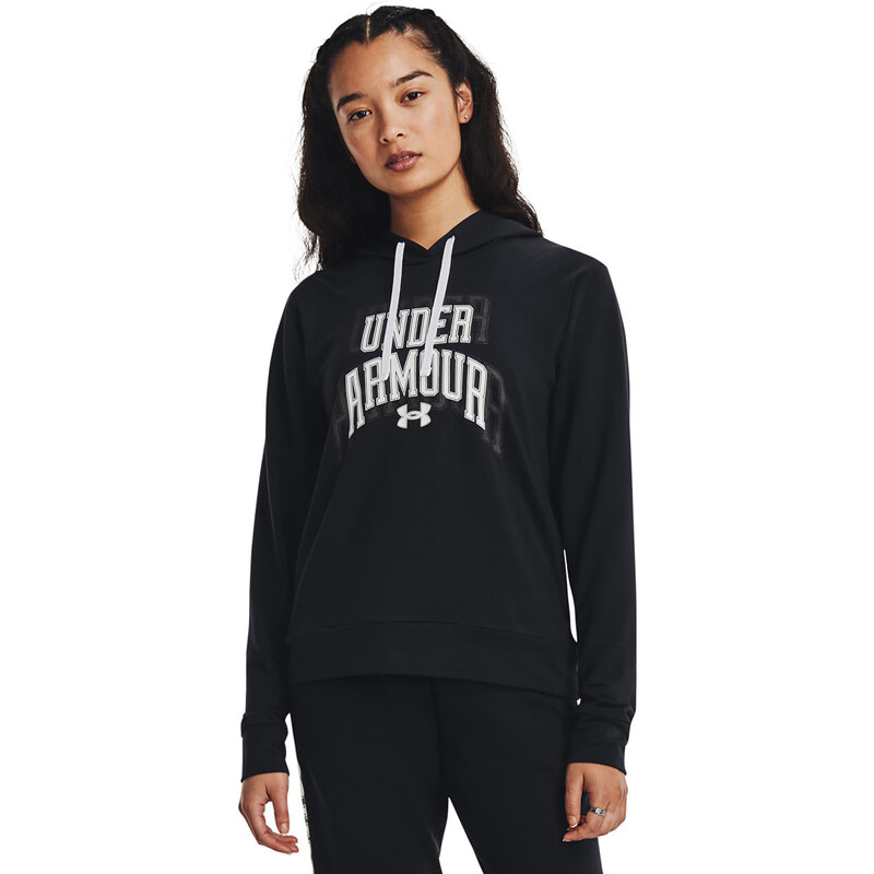 Mikina Under Armour Rival Terry Graphic Hdy Black S 50328351