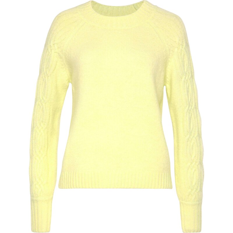 LASCANA Sveter citrónová žltá 54286327