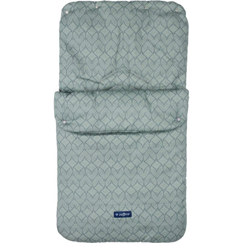 Detský bavlnený fusak Vlnka zelená 51170702