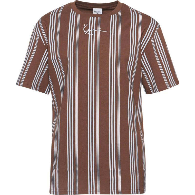 Karl Kani Tričko svetlomodrá / hnedá 54266594