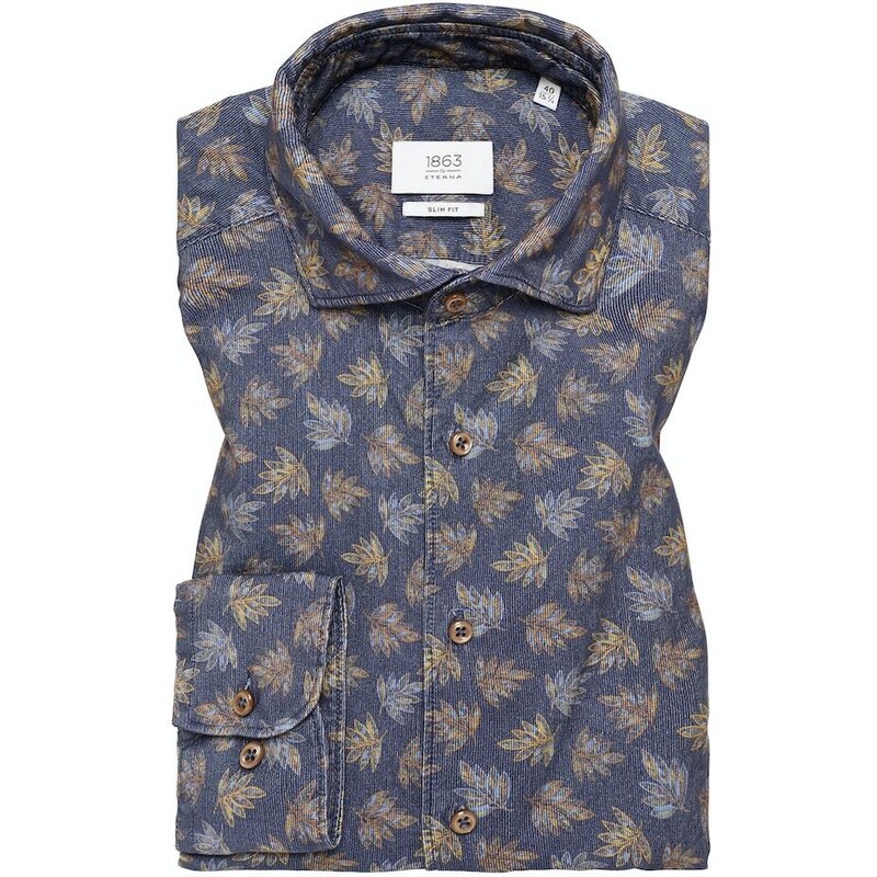 Pánska vzorovaná košeľa ETERNA slim fit 50357817