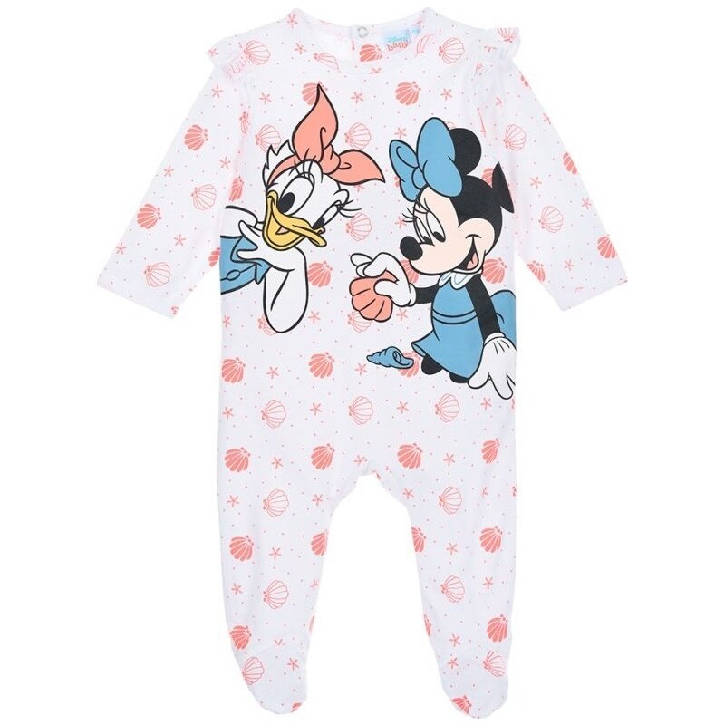 Biely dievčenský overal Minnie Mouse and Daisy 50358530
