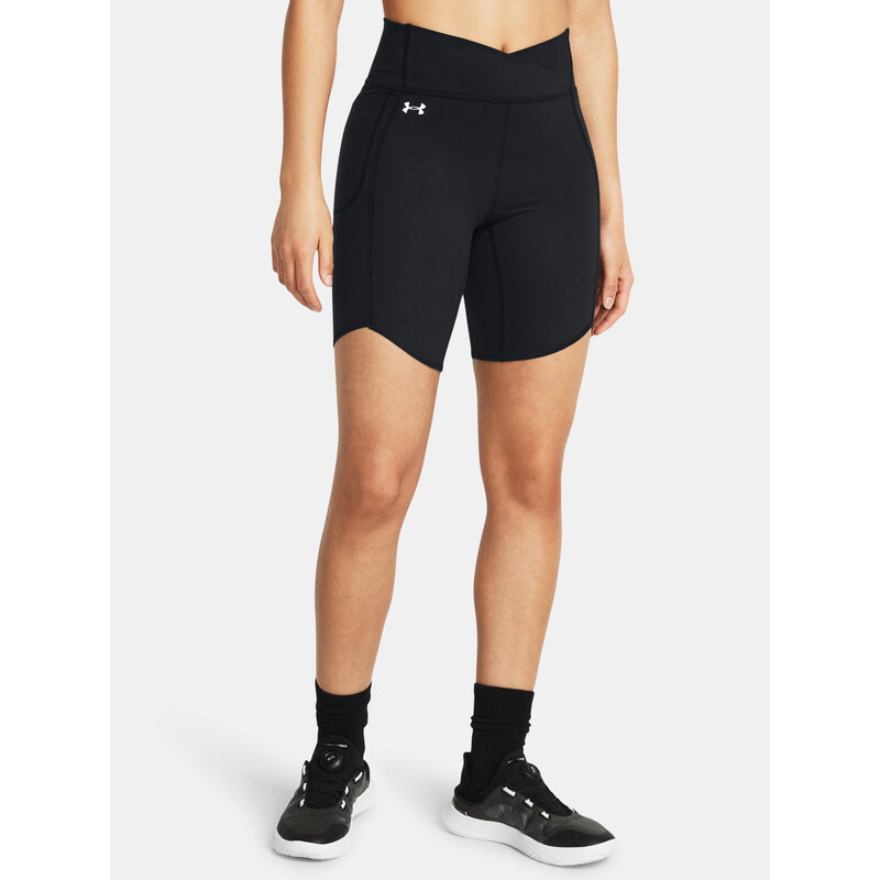 Čierne dámske kraťasy Under Armour Motion Crossover Bike 50706067