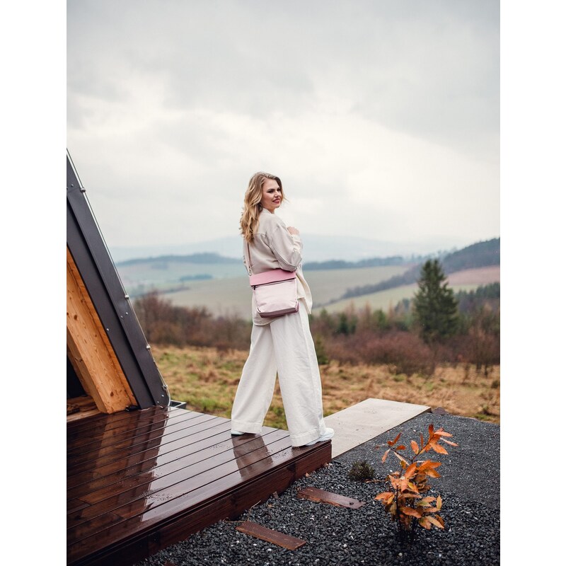 Vuch Dámska crossbody kabelka Mirelle Pink 66591601