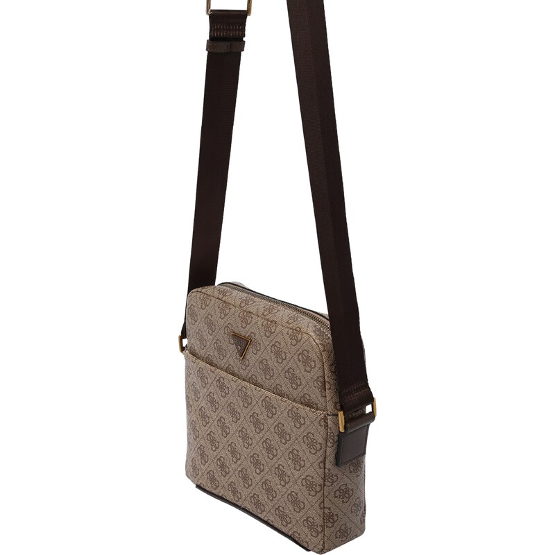 GUESS Taška cez rameno Torino béžová / hnedá 54325434