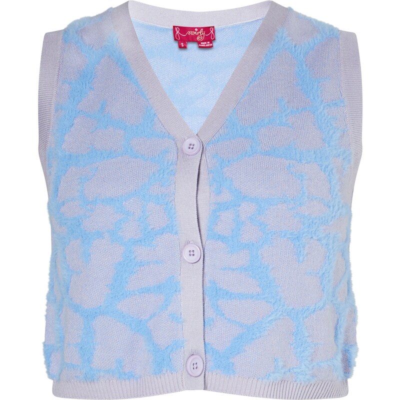 swirly Kardigán modrá / sivá 54293423