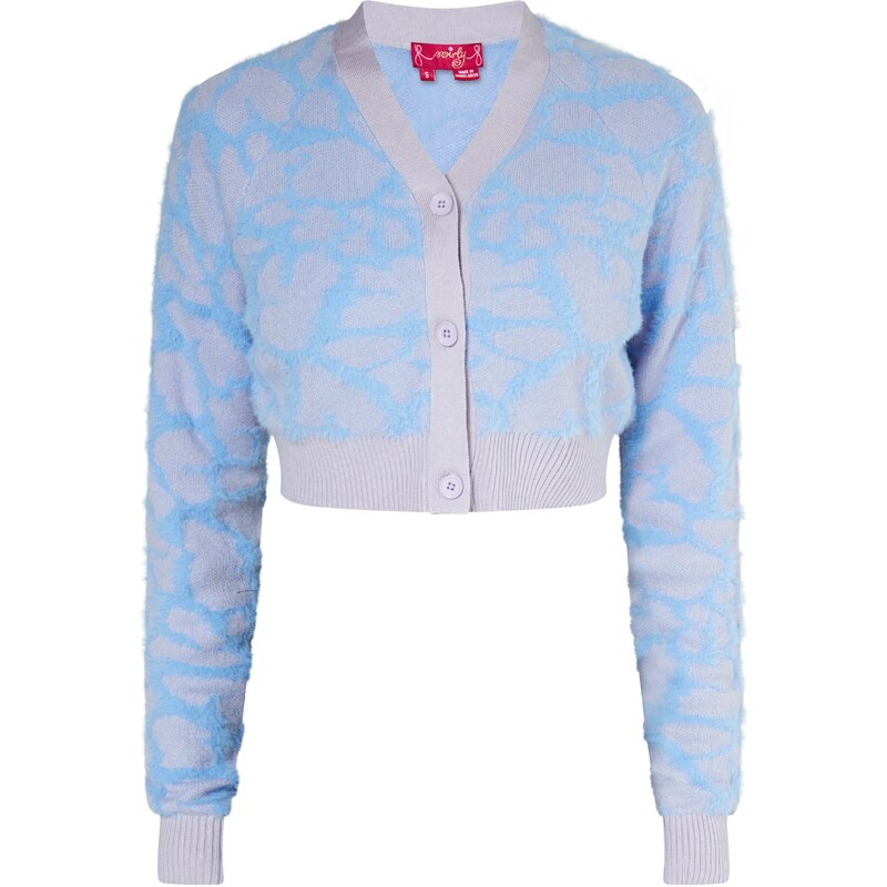 swirly Kardigán svetlomodrá / svetlosivá 54293464