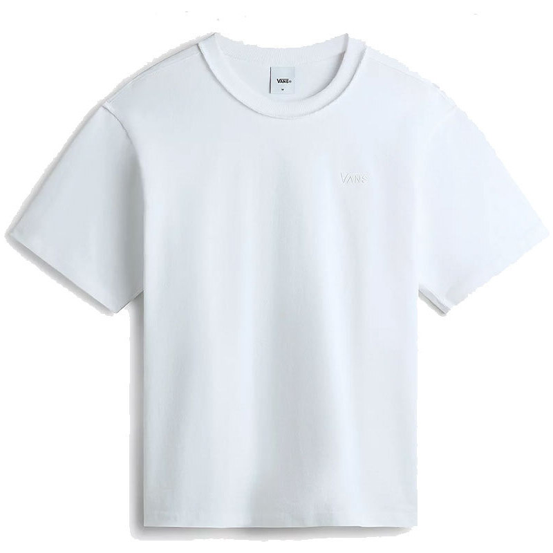 Vans LX Premium SS Tshirt White - Pánske - Tričko Vans - Biele - 66358193