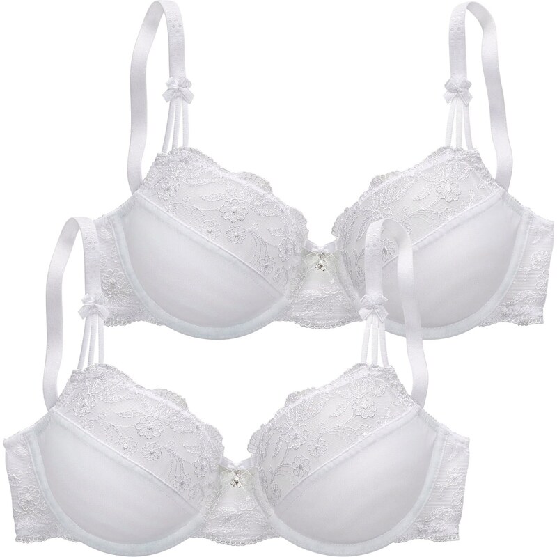 NUANCE Podprsenka biela 54248420