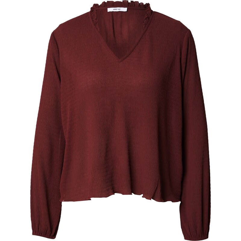 ABOUT YOU Blúzka Lene tmavočervená 54277175