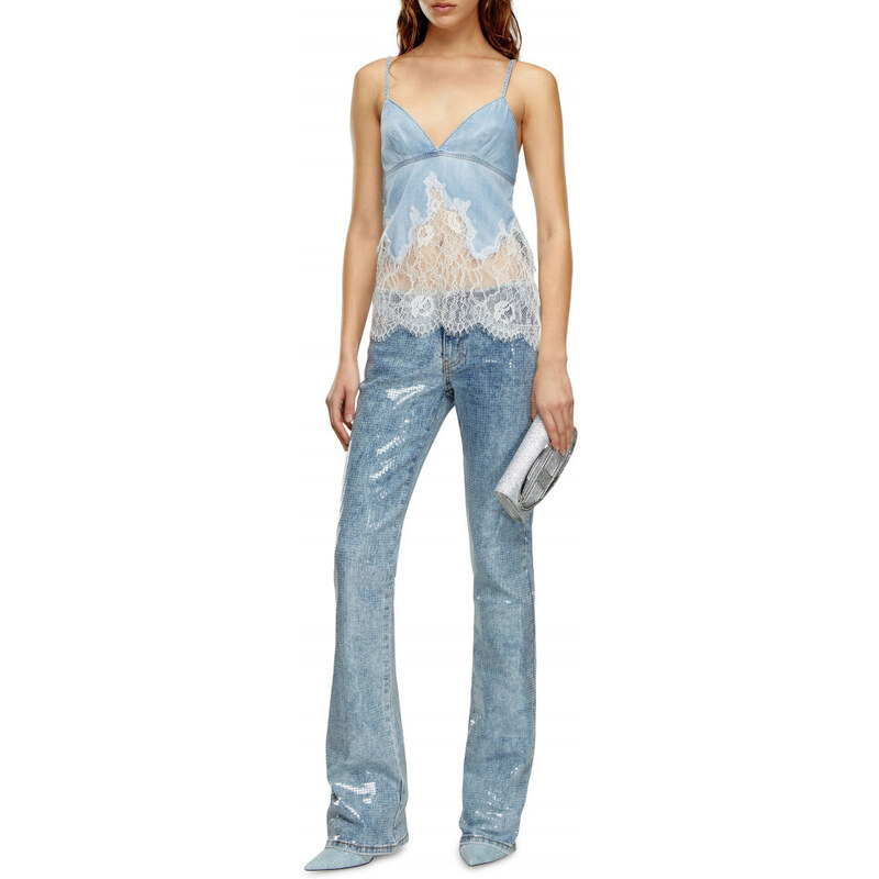 DŽÍNSY DIESEL D-SHARK-S TROUSERS 50385612