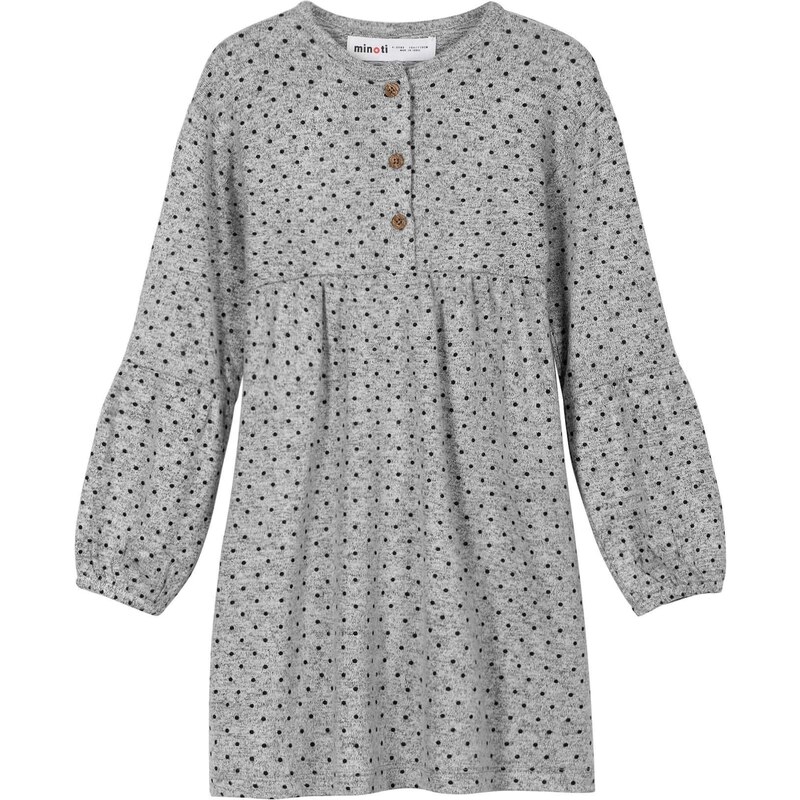 MINOTI Šaty sivá melírovaná / čierna 54242262