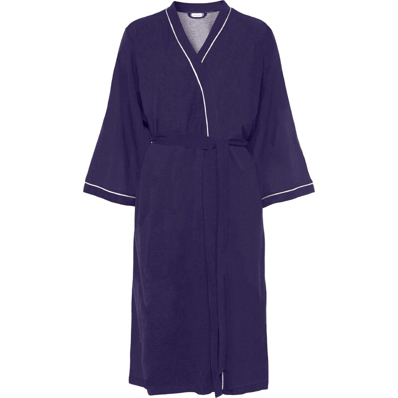 LASCANA Župan tmavomodrá / biela 54265389